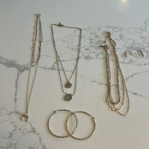 Fashion Jewelry Bundle/ Necklaces & Earrings. Various Lengths